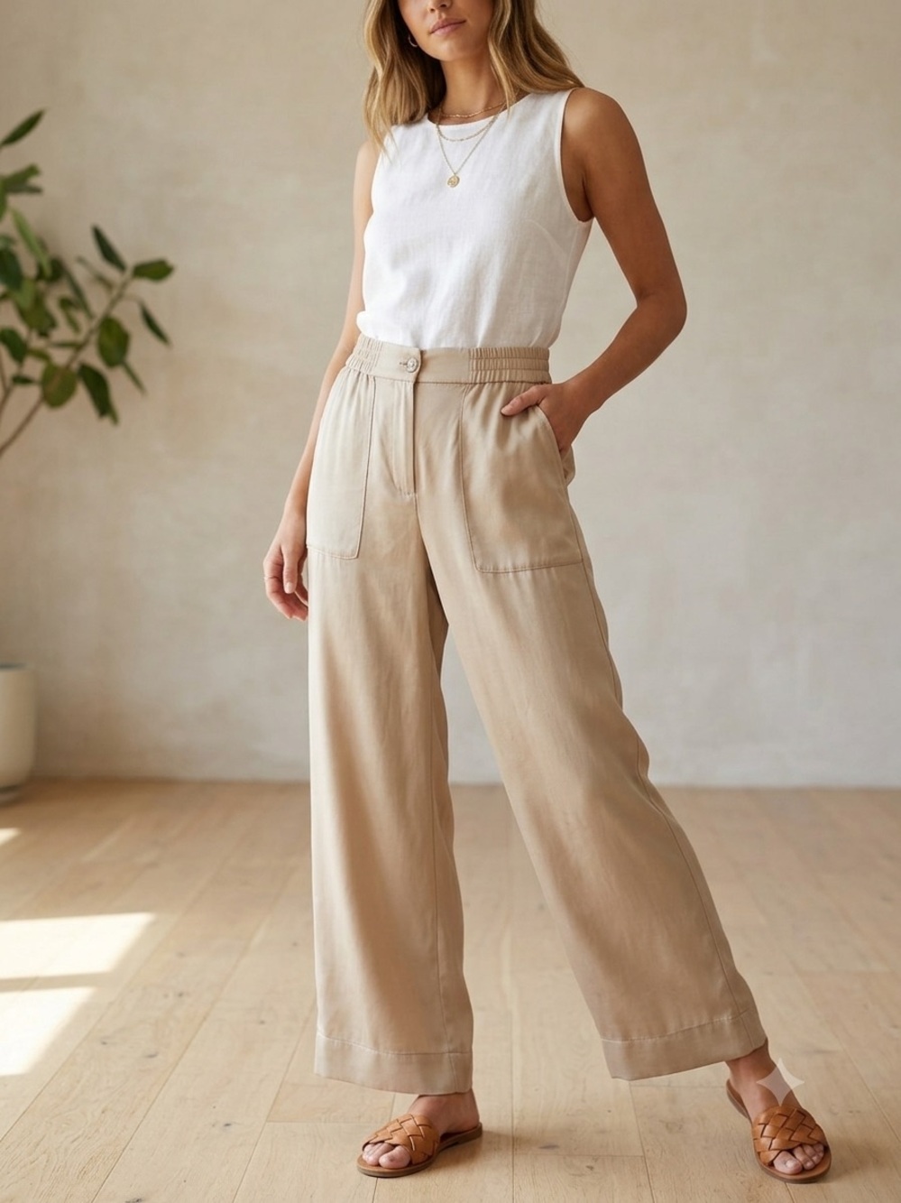 Womens Loft Casual neutral Pants